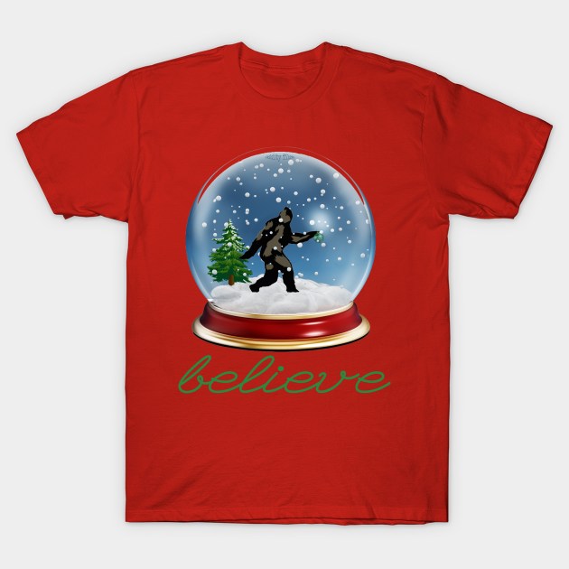 Believe in Big Foot! T-Shirt by oddity files